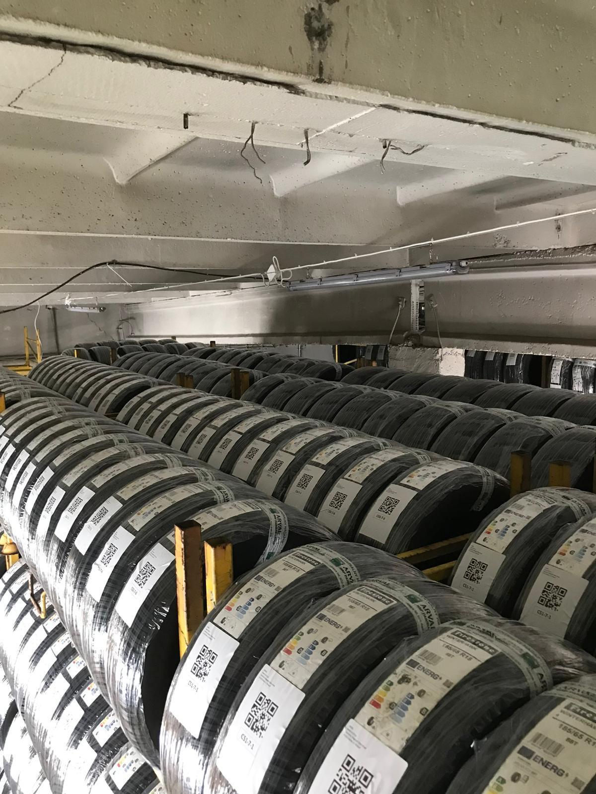 Magazyn opon - stan obecny